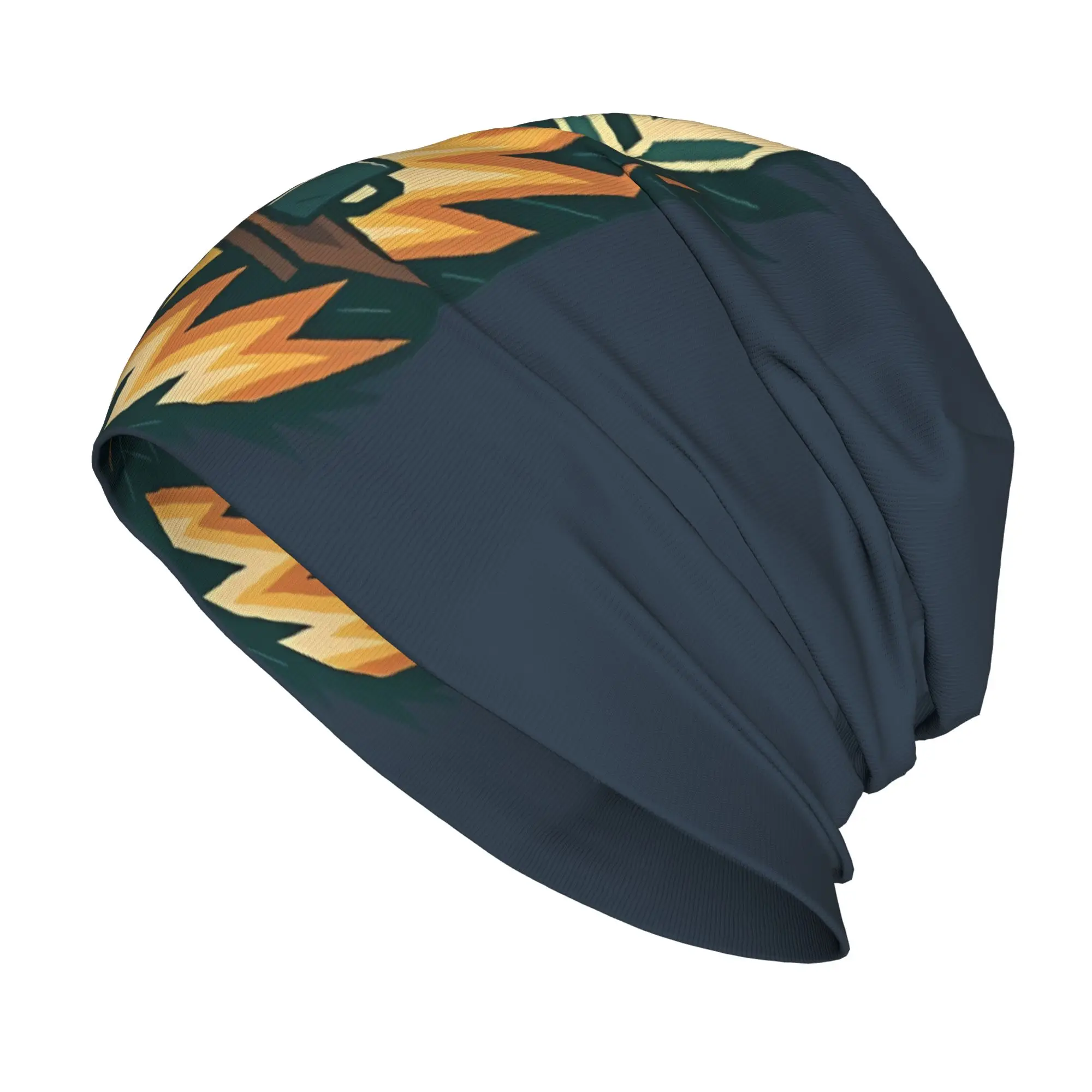 Iconic Meme Sitting In Fire Autumn Spring Caps For Men This Is Fine Dog Beanies Ski Caps Soft Bonnet Hats Skullies & Beanies Hat