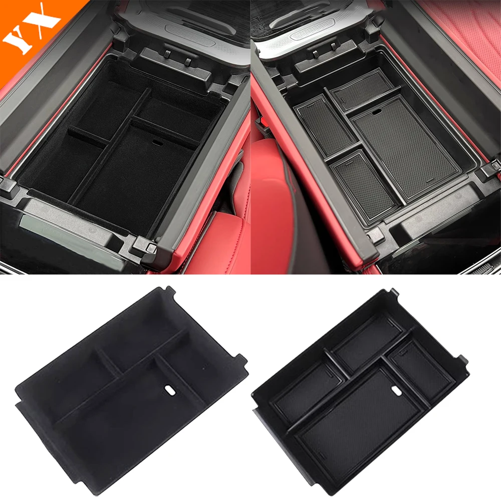 

For Chery Exeed Rx 2023-2024 Accessories Abs Plastic Car Central Console Storage Box Car Front Door Armrest Storage Box