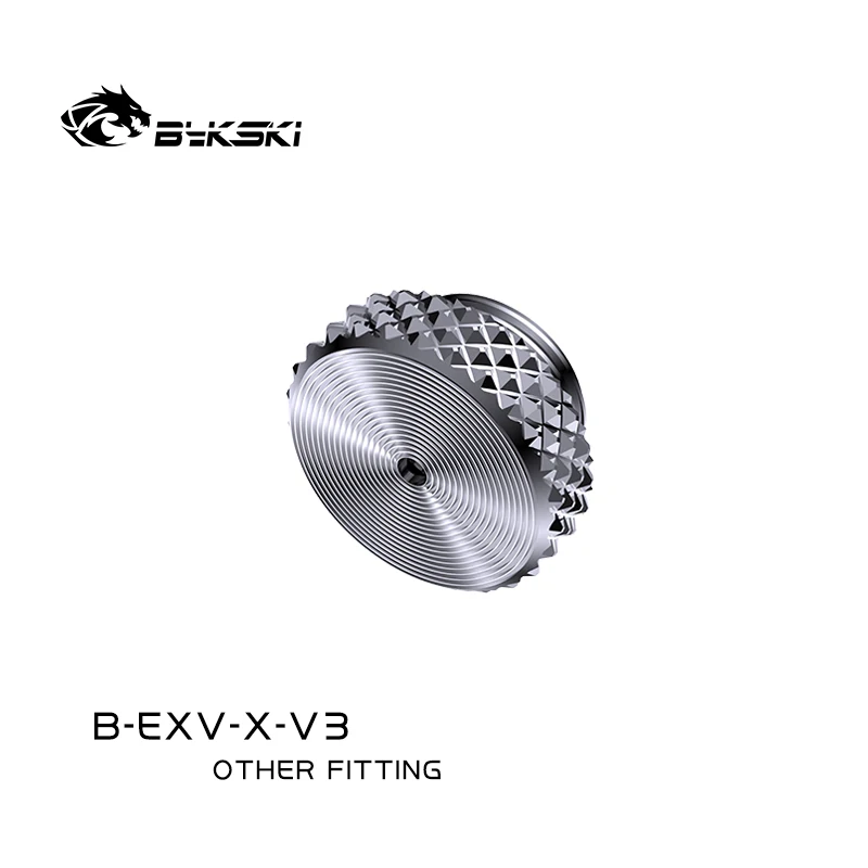 Bykski Fitting Boutique CD نمط، صمام الهواء، قابس العادم، الضغط اليدوي العادم والإصدار التلقائي للعادم، B-EXV-X-V3