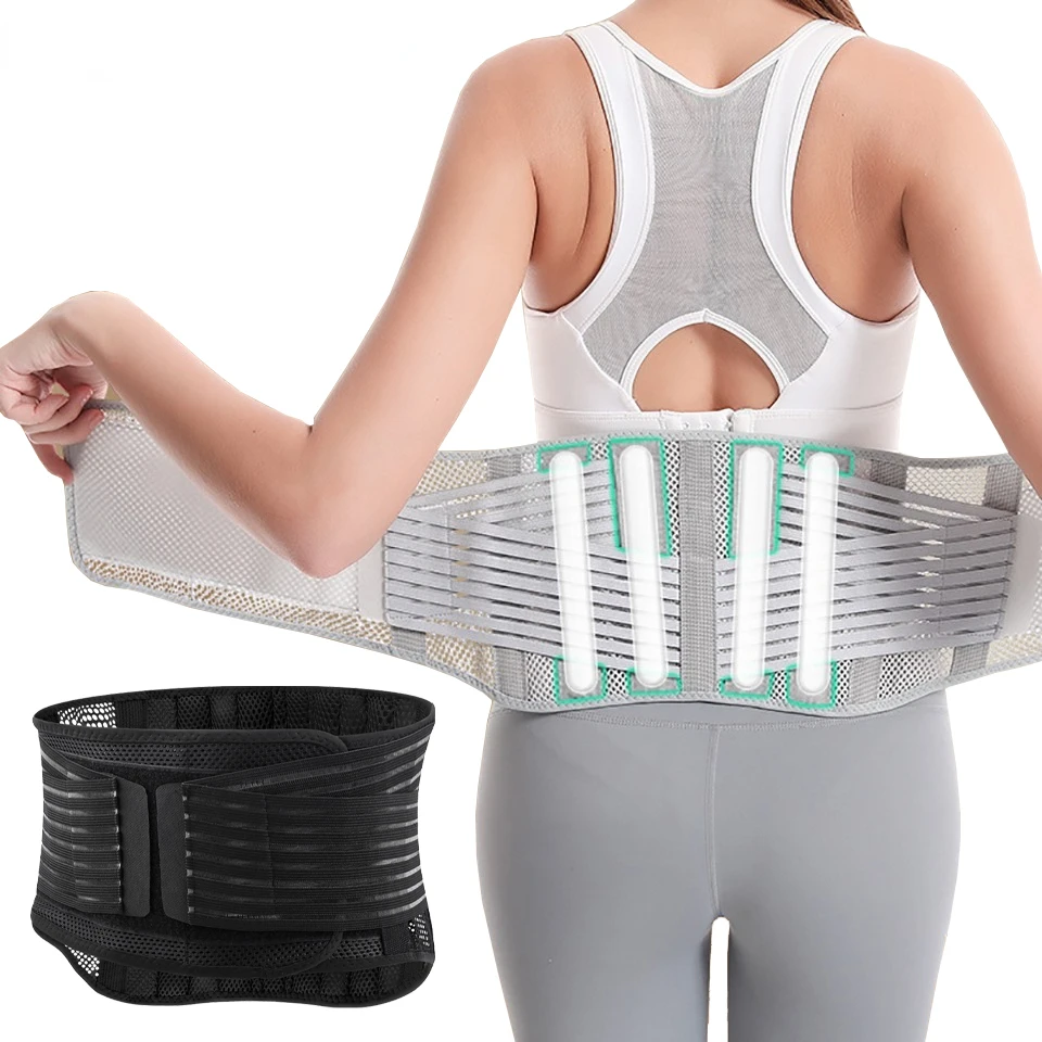 Spine Support Corset for Disc Herniation Pain Relief Men Women Lumbar Support Waist Belt Health Therapy Breathable Back