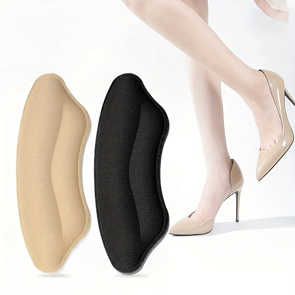 

10pcs Heel Clip Liners, Heel Pads Inserts to Prevent Oversizing, Slipping, and Blisters, Filler Suitable for Loose Shoes