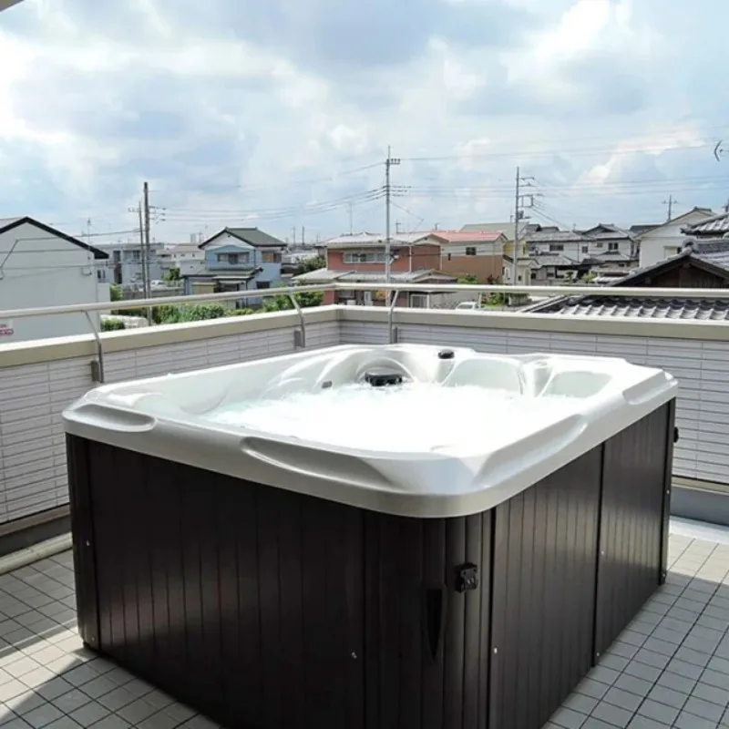 High Quality Luxury 5 Persons Outdoor Large Whirlpool Bath Massage Acrylic Bathtub Jets Spa Pool Hot Tub For Manufacturer