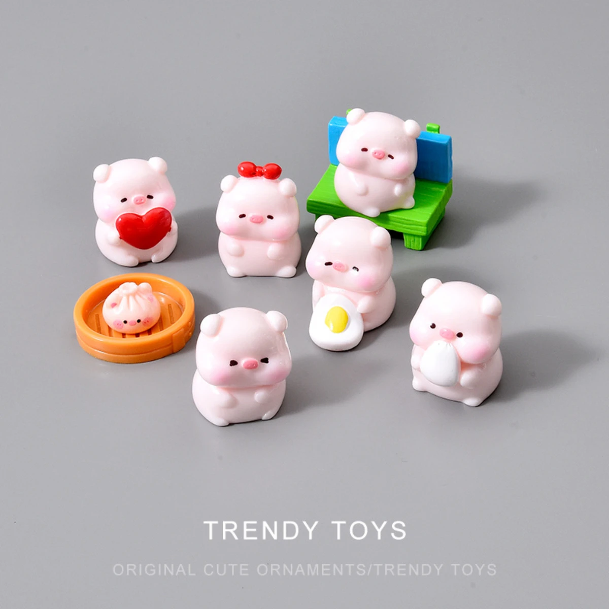 Cute and Greedy Little Pig Cut - огляд і ціна Crafting Resin