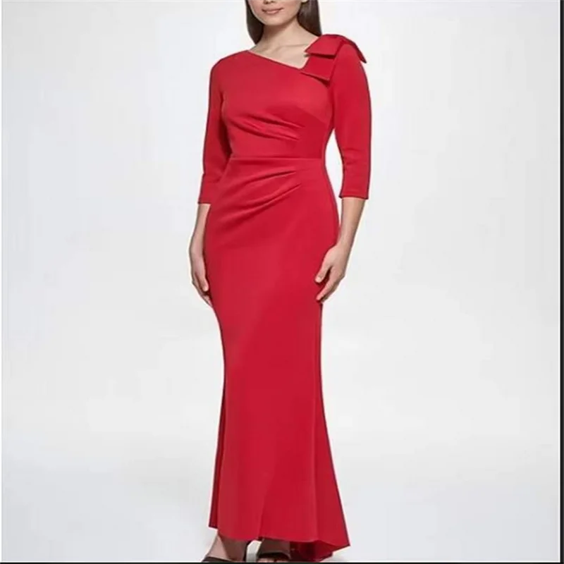 

Luxury Vestidos de Fiesta فساتين سهرات راقية Elegant Red Evening Dresses 2025 Serene Hill Collection Customiz