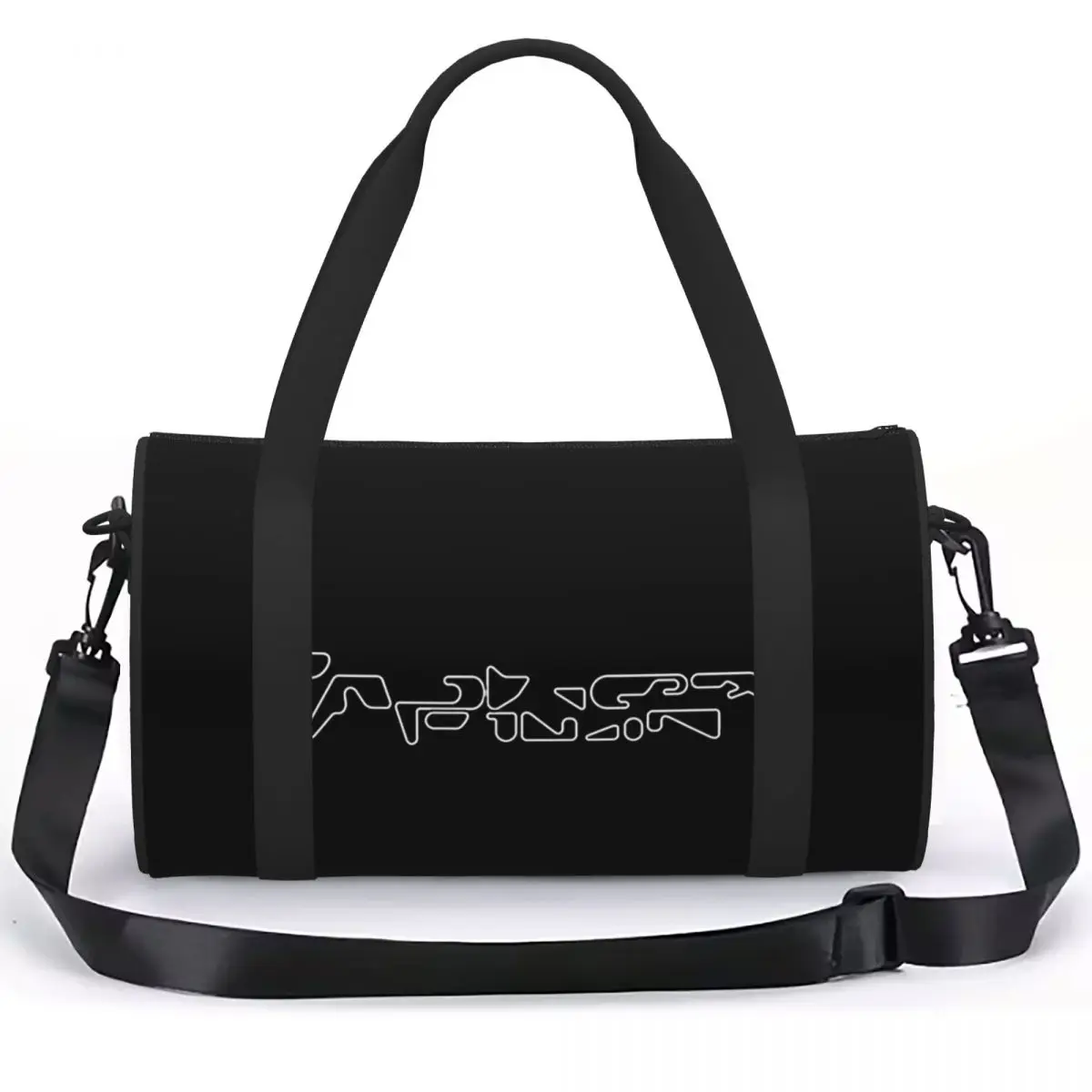 Aphex Twin Logo British Electronic Music Artist Luggage Bag Large Capacity Duffle Tote Bag Handbags Gym Bags Fitness