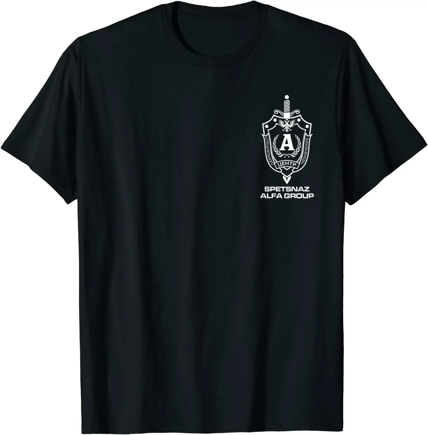 

Russian Spetsnaz Alfa Group Special Operations T-Shirt 100% Cotton O-Neck Short Sleeve Summer Casual Mens T-shirt Size S-3XL