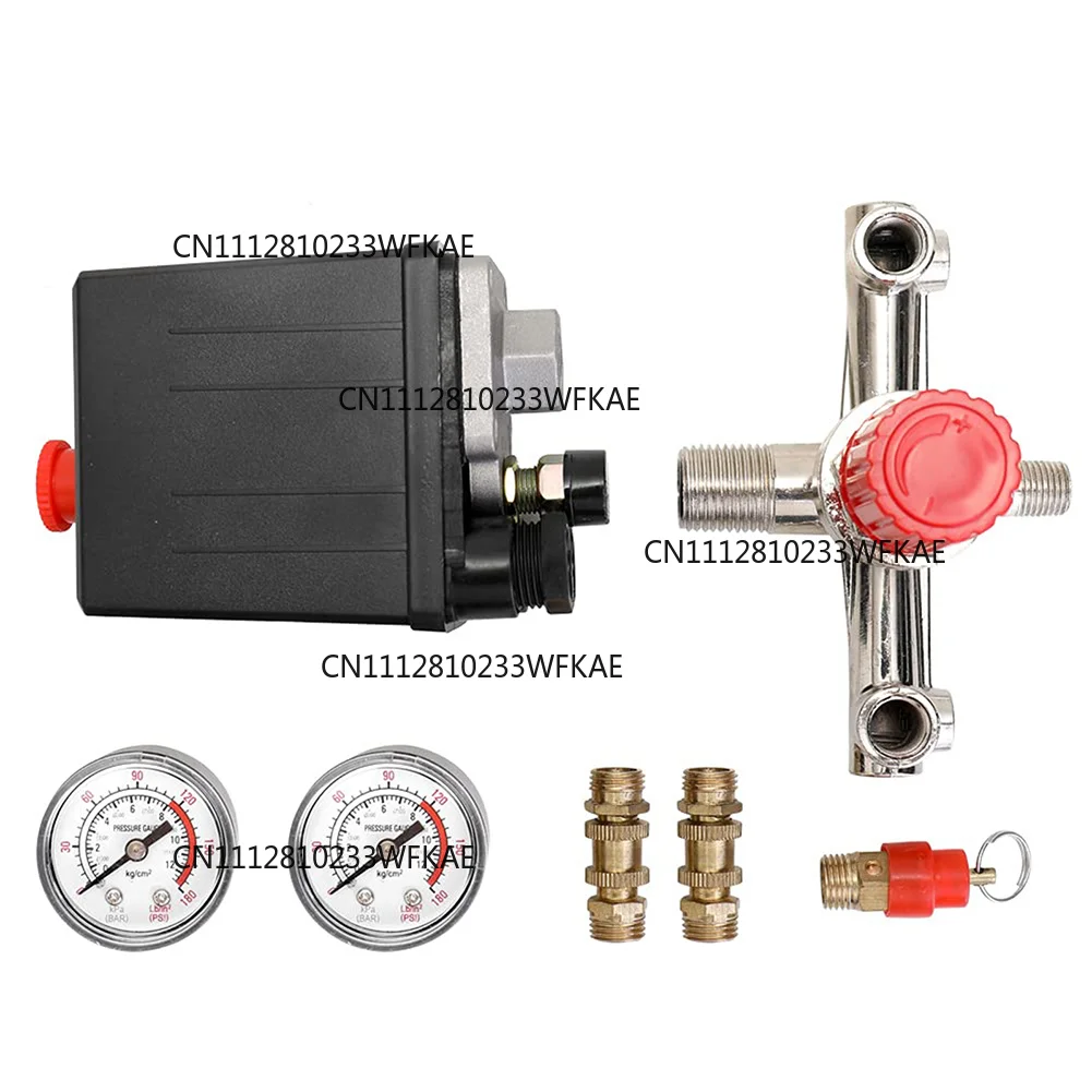 Pressure Switch Control Valve for Air Compressor Adjustable for Controlling Air Pressure in Automotive and Industrial Use