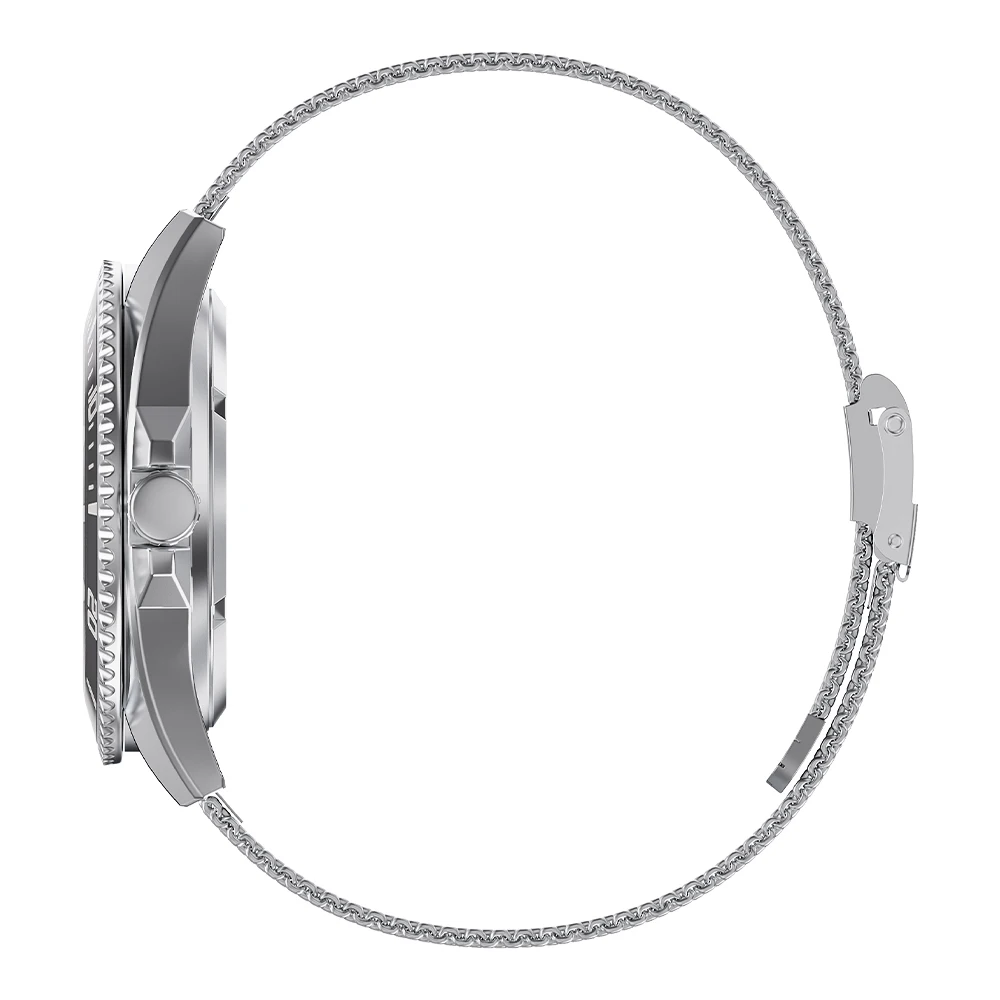 18mm 20mm 22mm 24mm Armbänder Universelle Ersatzriemen Damen Herren Armband Silbernes Armband 0,6/1,0mm Mesh Milanese Metallarmband – Detail 14