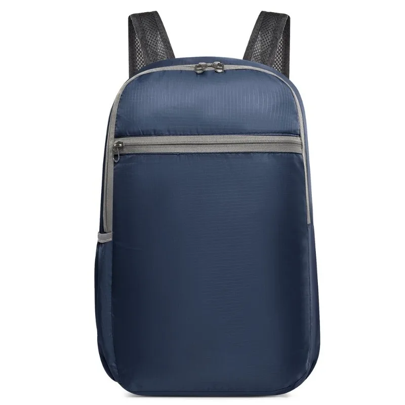 Outdoor Foldable Backpack Solid Color Daily Commuting Versatile Backpack Waterproof Ultra-thin Sports Backpack