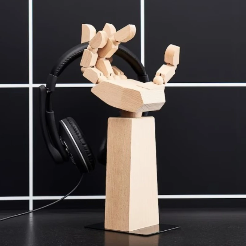 

Современные фигурки, деревянные оригинальные миниатюры, забавные креативные украшения, полка для хранения стола, эстетическое украшение, аксессуары для рукоделия