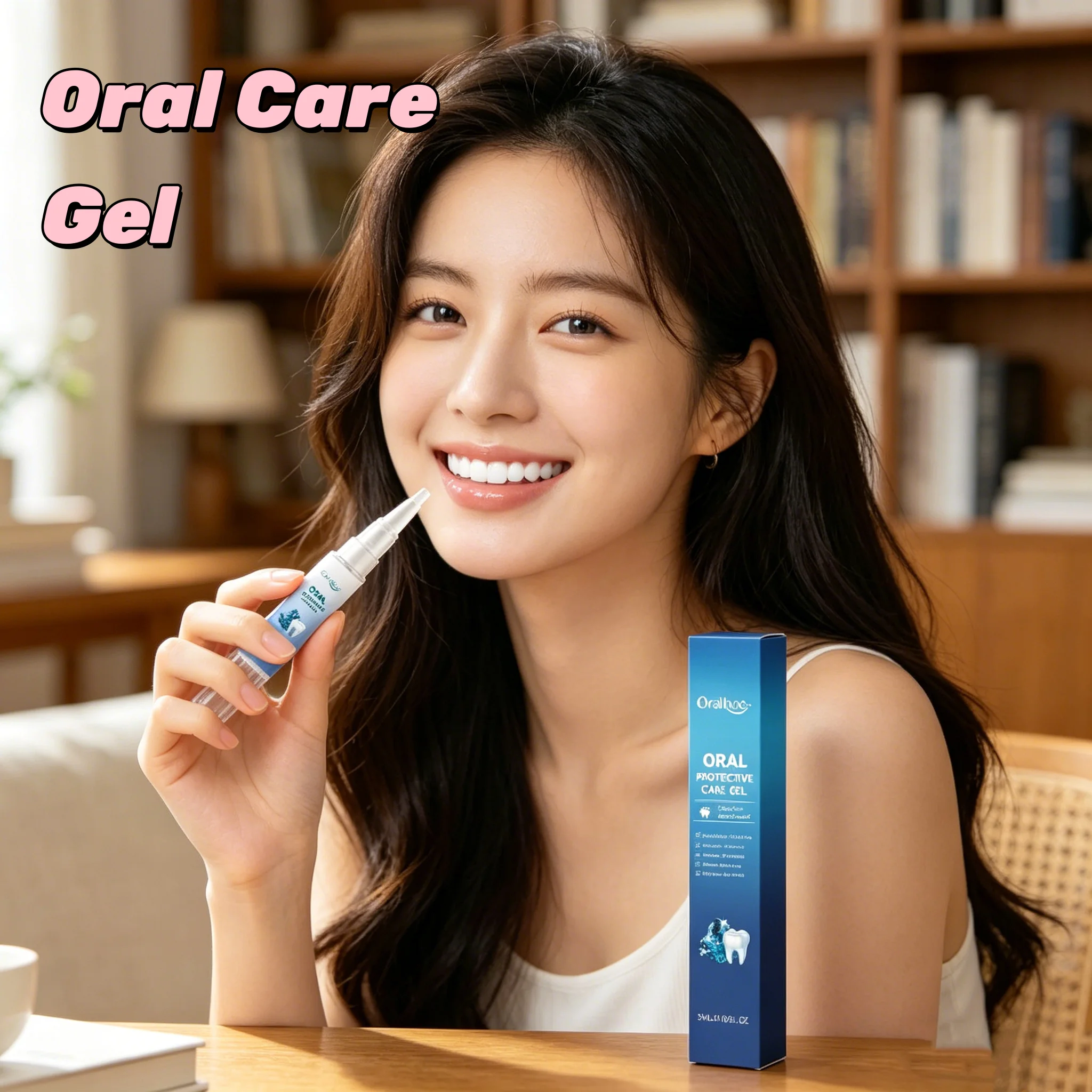 Gel para el Cuidado de las Encías ORALHOE, Previene la Caries Dental, Refresca el Aliento, Elimina el Mal Aliento, Mejora el Amarilleamiento de los Dientes, Elimina la Placa Dental, Gel Bucal