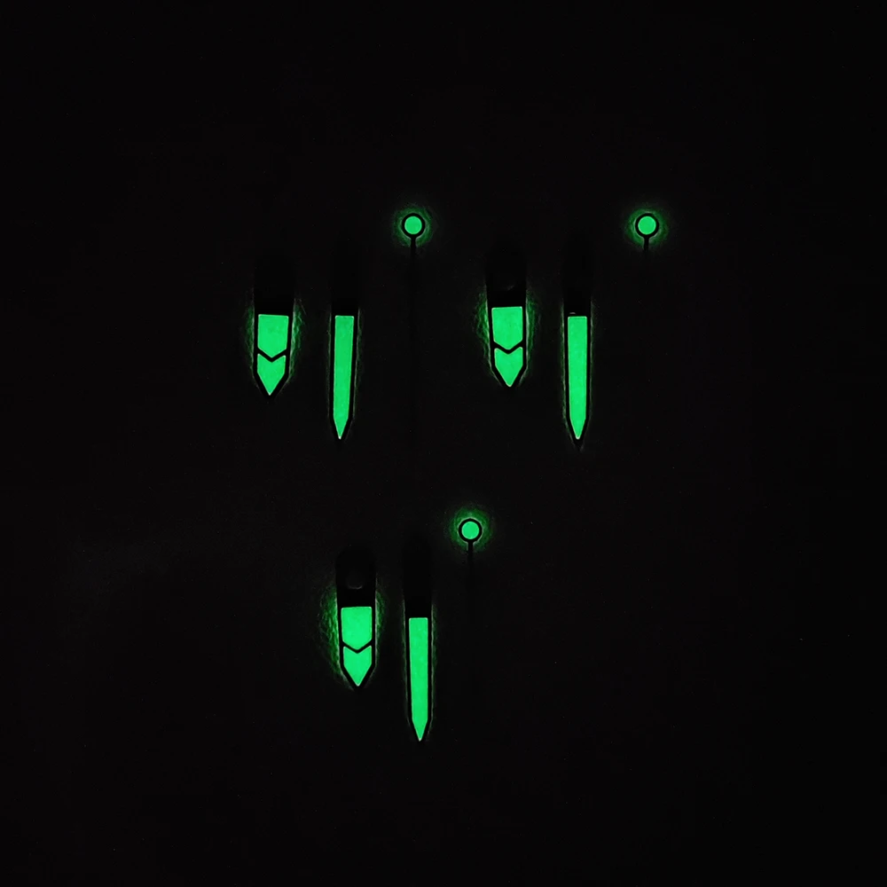 مشاهدة الأيدي C3 مضيئة الأيدي nh35 الأيدي أسود رمادي أصفر صالح NH35 NH36 4R35 حركات #2