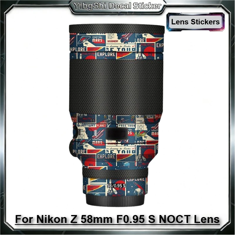 

Защитная наклейка для объектива NIKON Z58F0.95S, защитное покрытие для объектива Nikon Z 58mm F0.95 S NOCT, защитная наклейка от царапин