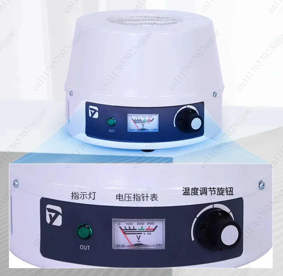 Digital Heating Mantle with Magnetic Stirrer – Constant Temp Lab Heater with Timer, Adjustable Heat