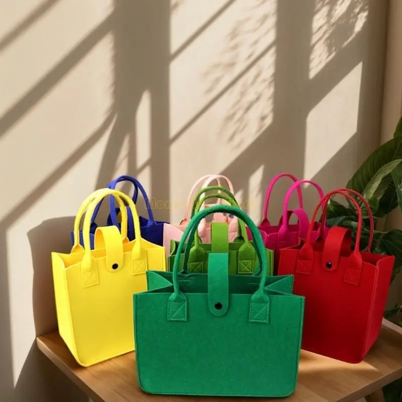 X90D Sacos Shopper feltro macio e elegantes