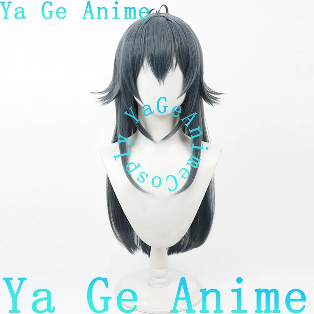 아이돌마스터 밀리언 라이브! 츠키무라 테마리 코스프레 가발 컬러 그라데이션 애니메이션 카니발 파티 합성 내열성 헤어