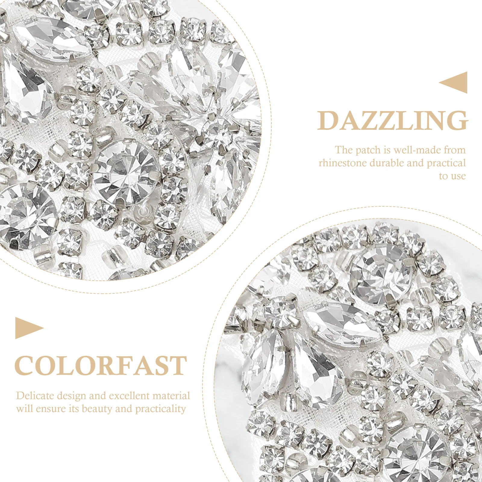 

4pcs Rhinestone Applique Waist Seal Belt Patch For Dress Bridal Diy Sewing Embellishment Iron On Garment Sash Patches Adhesive