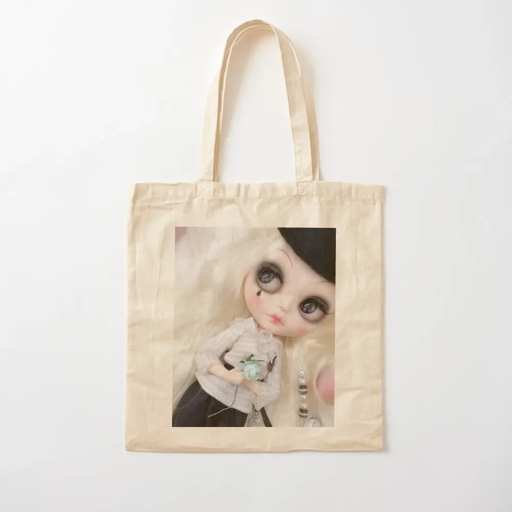 Paris Pierrot Clown Blythe Doll Tote Bag Reusable bags shopping trolley bag Shopper handbag Tote Bag