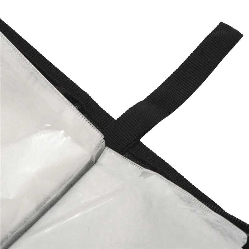 حقيبة تخزين جلدية محمولة SCLS 4X 80-Discs حقيبة تخزين بسحاب لألبوم القرص الصلب CD DVD - بني