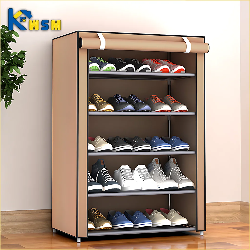 Multi-tier Combination Shoe Rack Home Bedroom Living Room Dustproof Storage Shoe Cabinet Dormitory Simple Shoe Organizer