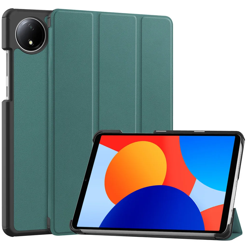 Tri-Opvouwbare Stand Slimme Tablet Beschermhoes Voor Xiaomi Redmi Pad Se 4G 8.7 Inch 2024