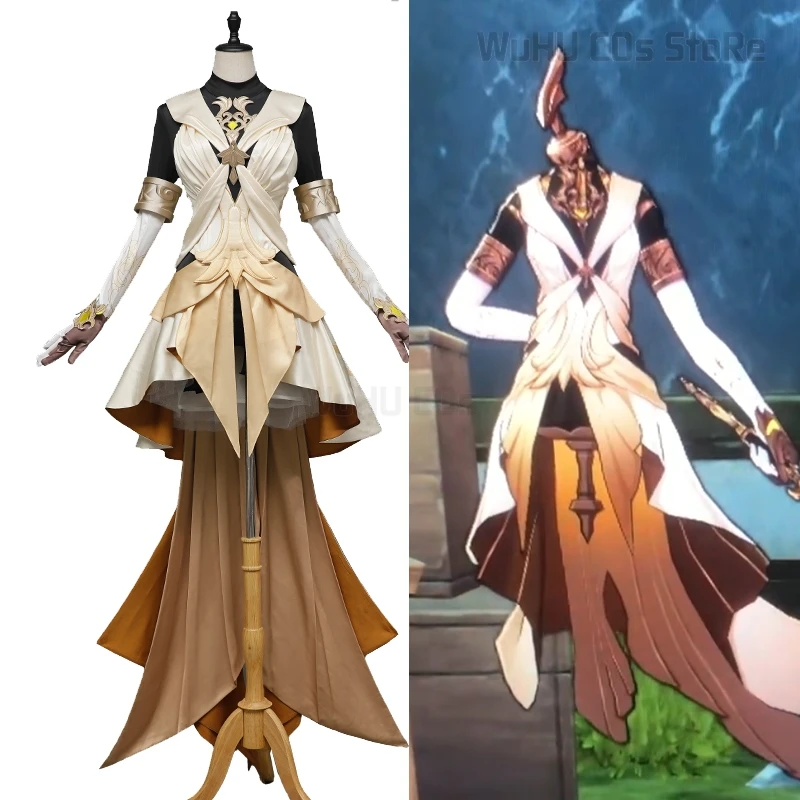 Game Honkai: Star Rail Aglaea Garmentmaker Cosplay Costume Model Clothes Dressmaster of Okhema Outfit Halloween Party RolePlay