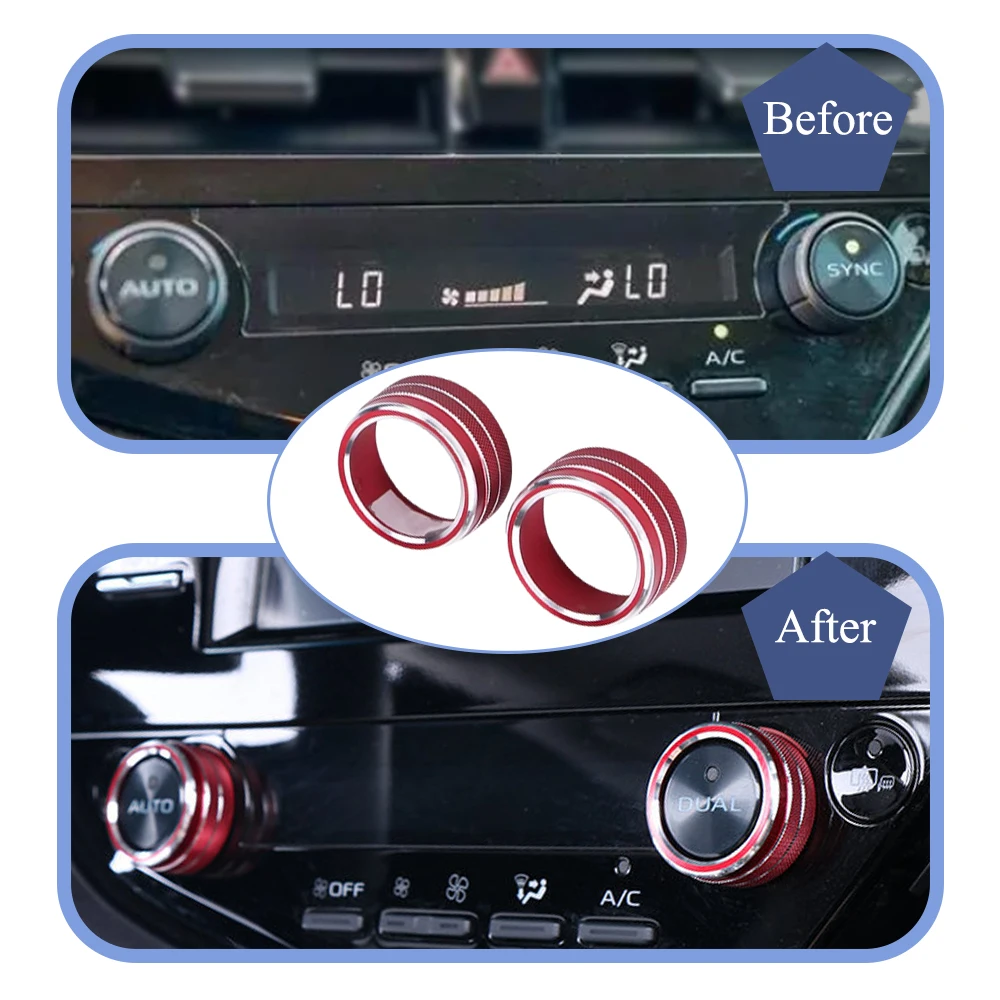 Features a strong adhesive backing for a quick setup  and Black for Toyota Camry 2021-2023  Blue