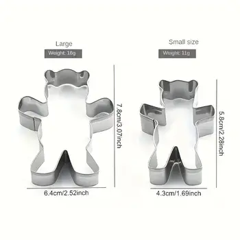 10 best sales テディベアのクッキーカッター - №1