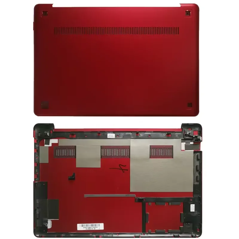 

New for Lenovo Ideapad U410 Laptop Bottom Base Case Cover D-Shell Red 3ALZ8BALV10