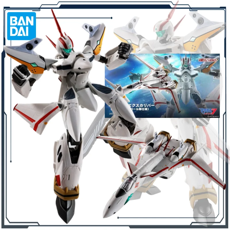 

BANDAI оригинальный HI-METAL R VF-19P сломанный стальной меч меха готовый продукт фигурка игрушки для мальчиков подарки коллекционные украшения
