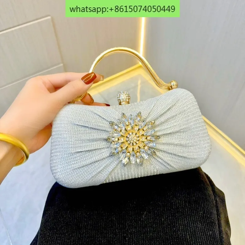 Banquet ladies clutch bags, dress bags, cheongsam , diamond studded dinner , small handbags, women