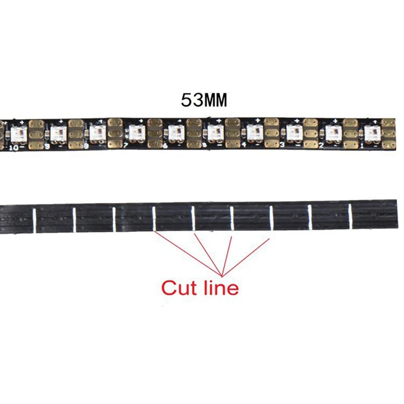 100PCS DC5V WS2812 2020 LED Chip Mini SMD Addressable Digital RGB Full Color LED Chip Pixels For LED Strip Screen