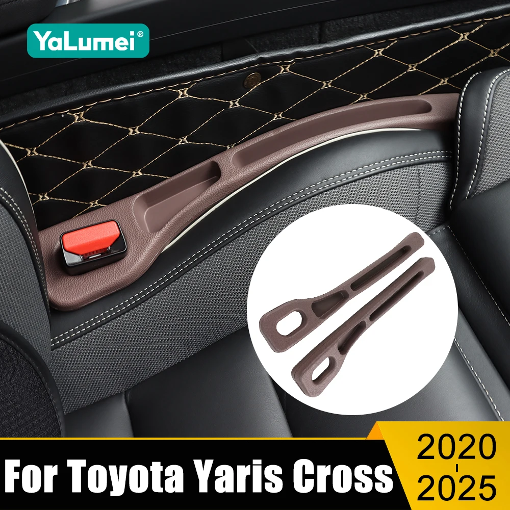 Dla Toyota Yaris Cross 2020 2021 2022 2023 2024 2025 Hybrydowy fotel samochodowy Szczelina antyprzeciekająca Listwa zatrzymująca Szczelina fotela Organizer do przechowywania