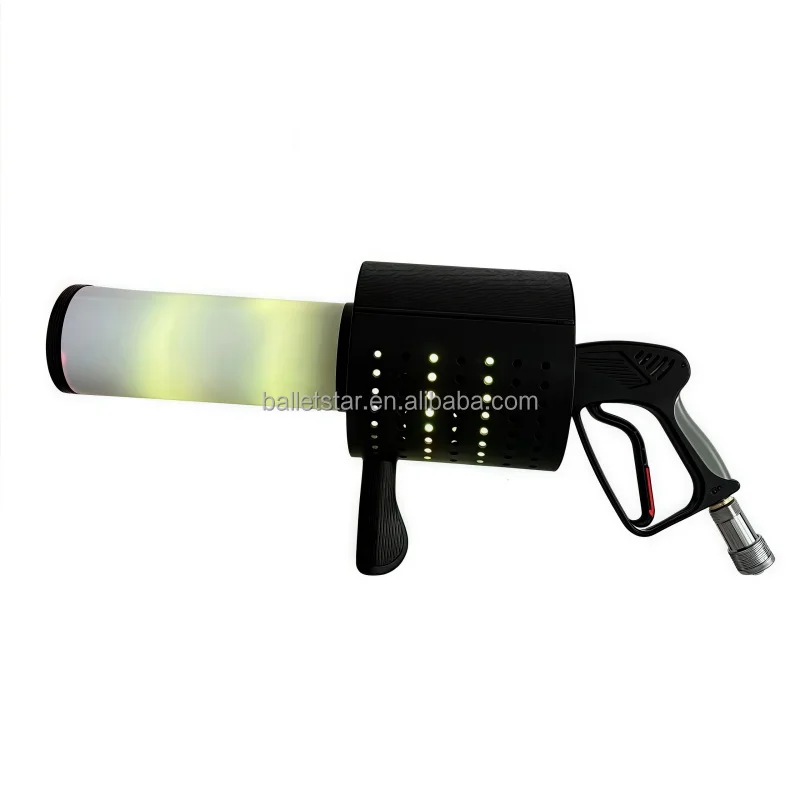 Gun Manual Control Of LED Co2 Confetti Blasting