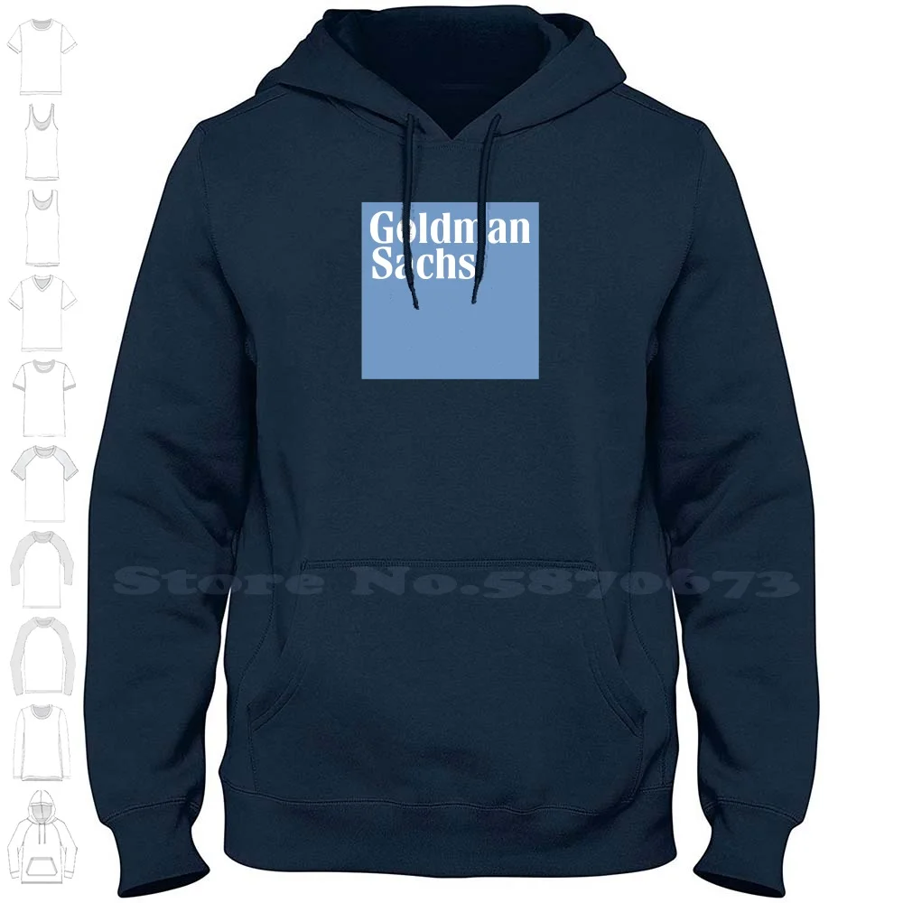 Goldman Sachs Logo High-quality Hoodie 100% Cotton Sweatshirt