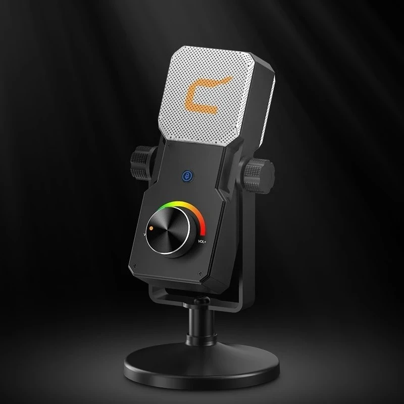 

STA-U1 RGB конденсаторный микрофон профессиональный студийный микрофон кардиоидный USB-микрофон игровой микрофон для портативного компьютера