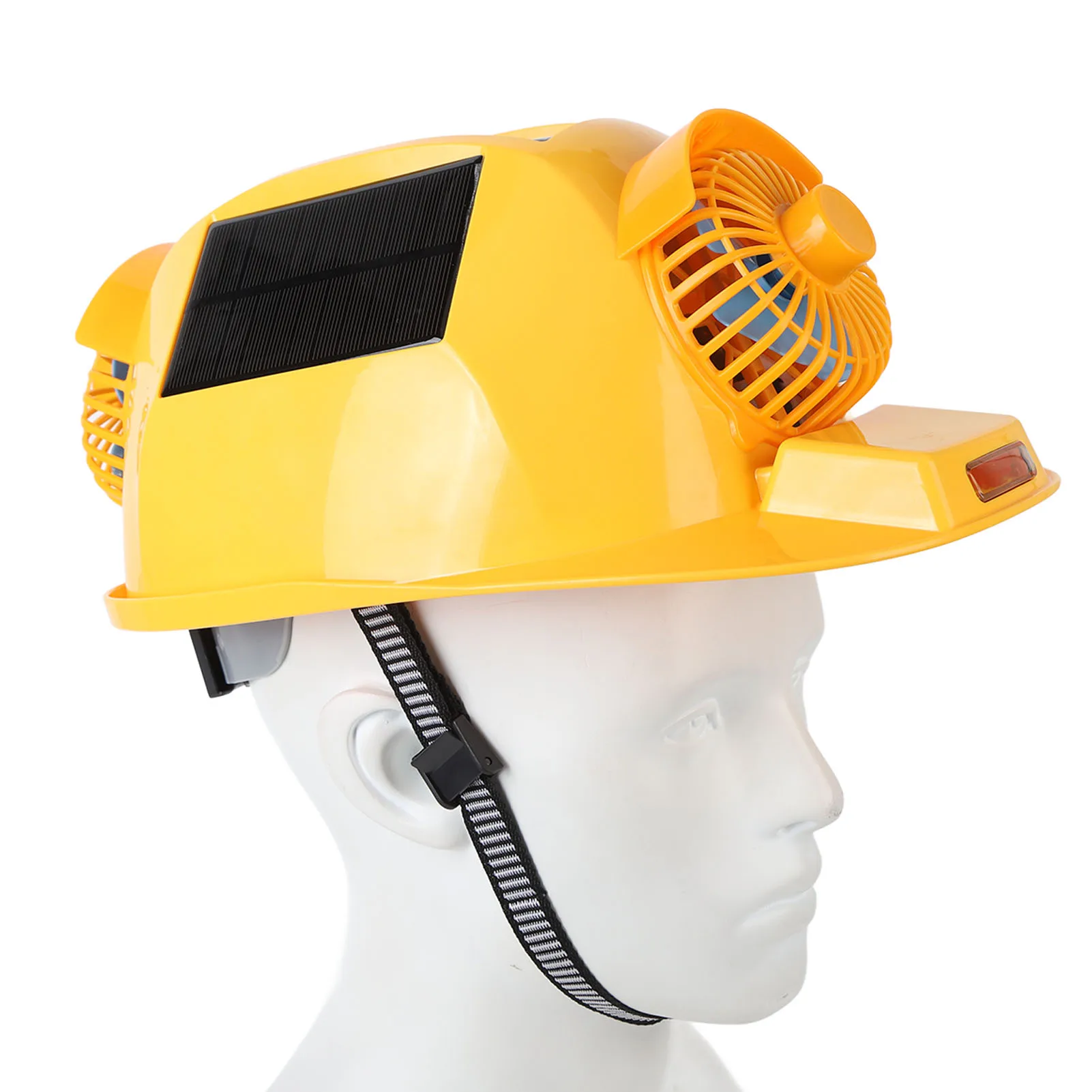 

Hard Hat Double Fan Helmet with Light Solar Safety Helmet for Construction Home Improvement Helmet Hat Supplies Safety Helmet