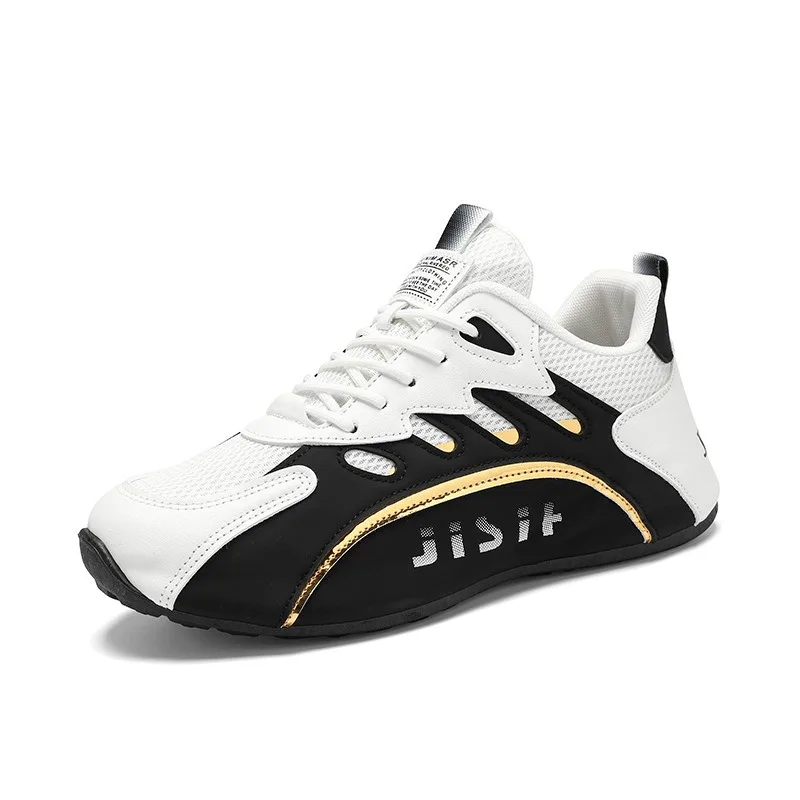 男性カジュアルスニーカー 2025 秋通気性スポーツシューズ屋外滑り止めメッシュランニングシューズ男性用アスレチックジョギングウォーキングシューズ