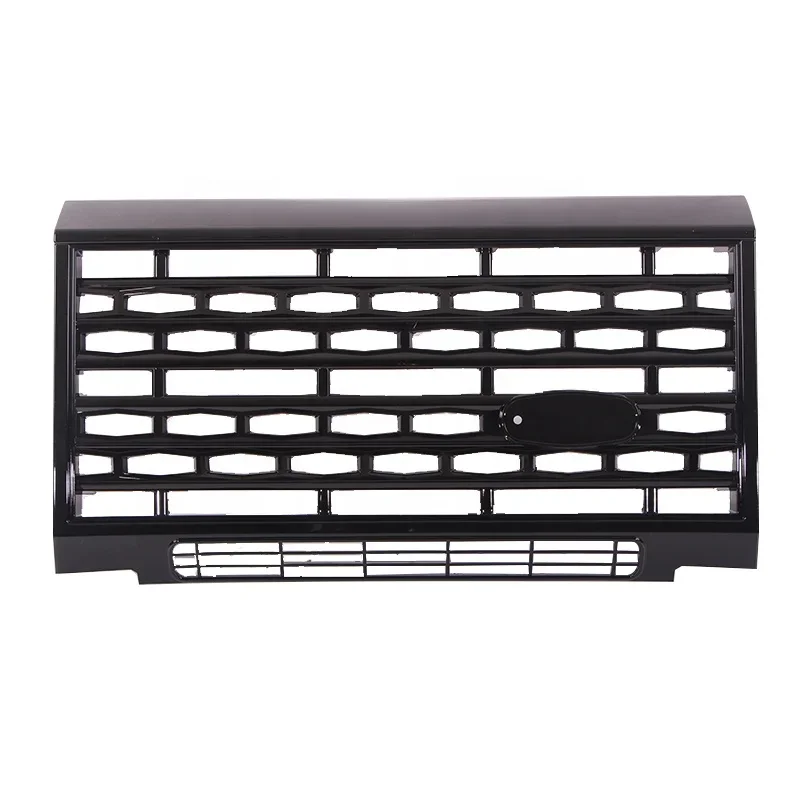 

truck part auto parts exterior accessories abs plastic black grill front bumper grill pirrilla fit for land rover defender trd