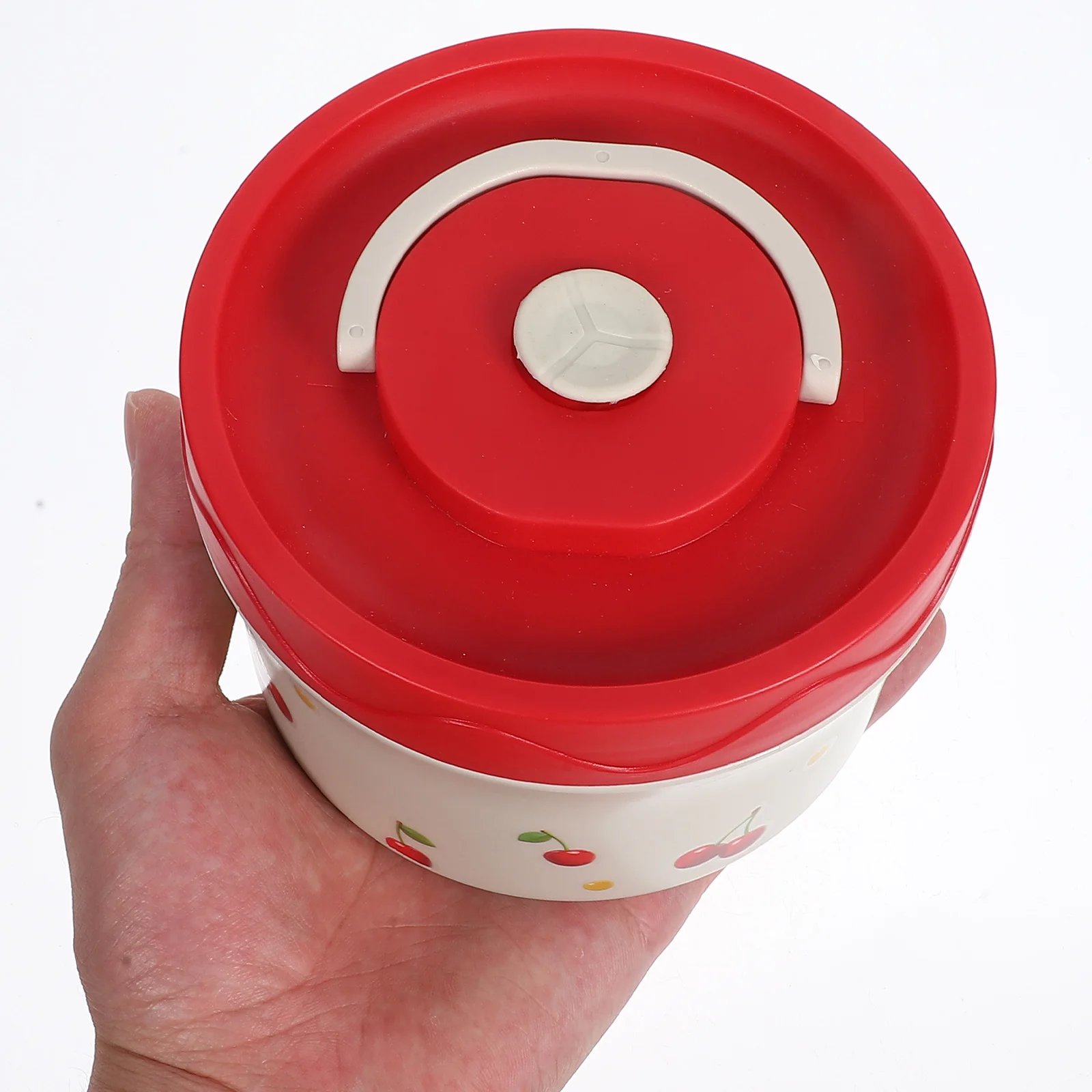 

Stainless Steel Lunch Box Microwave Safe Insulated Container Bento Portable Food Carrier 304 Material Cherry Design