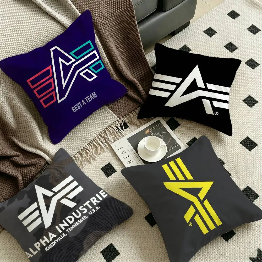 A-Alpha-Industries Tactical-Urban Personalized picture text home decorative pillows Household Gifts 45x45cm