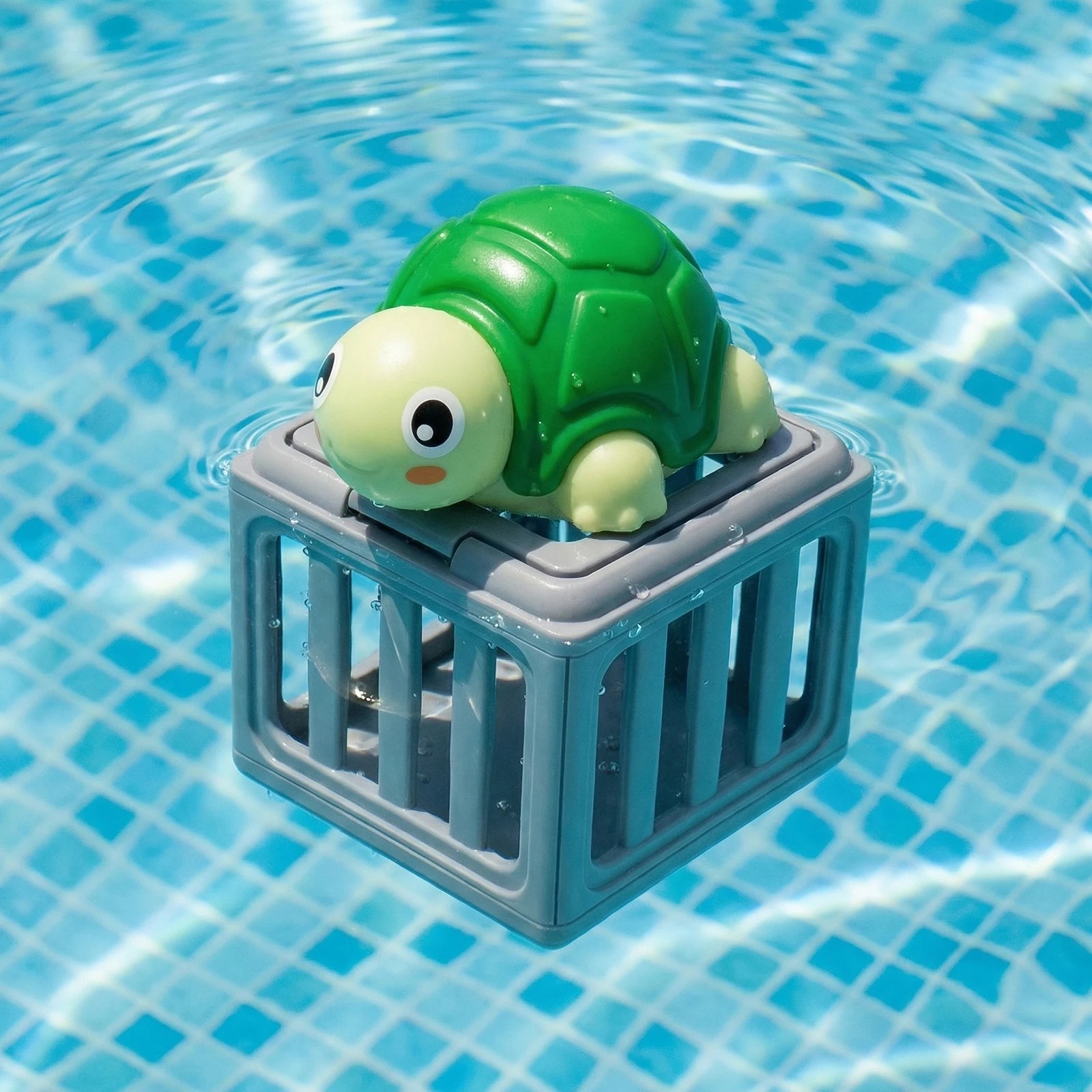 子供用プールダイビングおもちゃ 魚の箱付き 浮かぶ動物 水泳 - Party Games Youth のレビューと価格