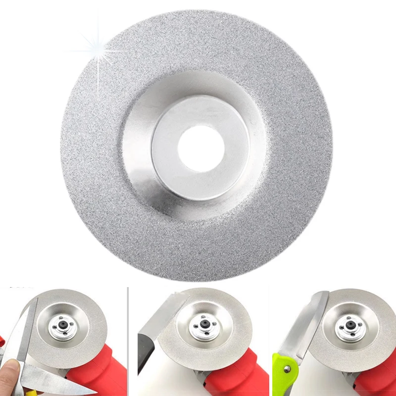 

1PC Diamond Glass Grinding Blade Tile Polishing Disc Cutting Blades for Angle Grinder Kitchen Knife Scissors Sharpener Tool