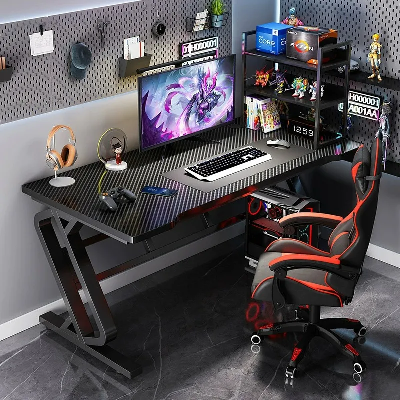 

Игровой стол, двойной настольный компьютерный стол, современный простой стол и стул, комбинация домашнего письма для студентов