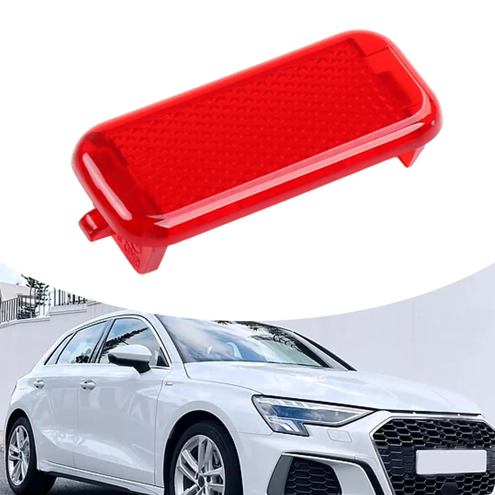 Plastic Door Lighting Lamp False Cover Easy Fit Interior Light Parts for Audi A3 8P A4 Avant B9 A6 C7 Accessories