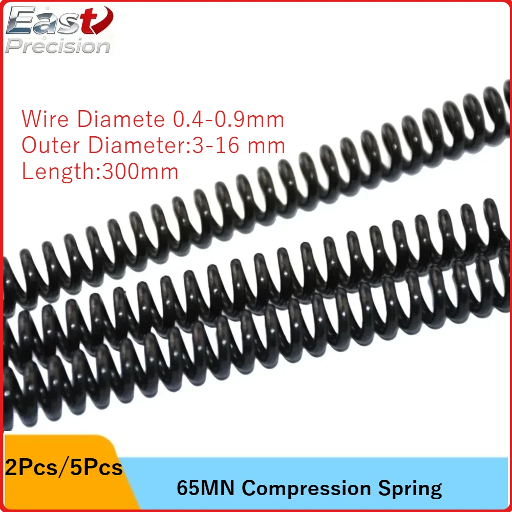 Compression Spring   Steel Pressure  Wire Diameter 0.4mm-0.9mm Length 300mm