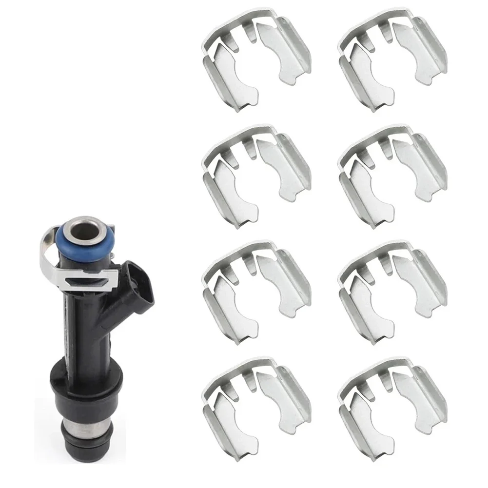 

Replacement Part Silver Fuel Injector Clip Factory Specification Fit Perfect Match For Car For Buick 2001-2009