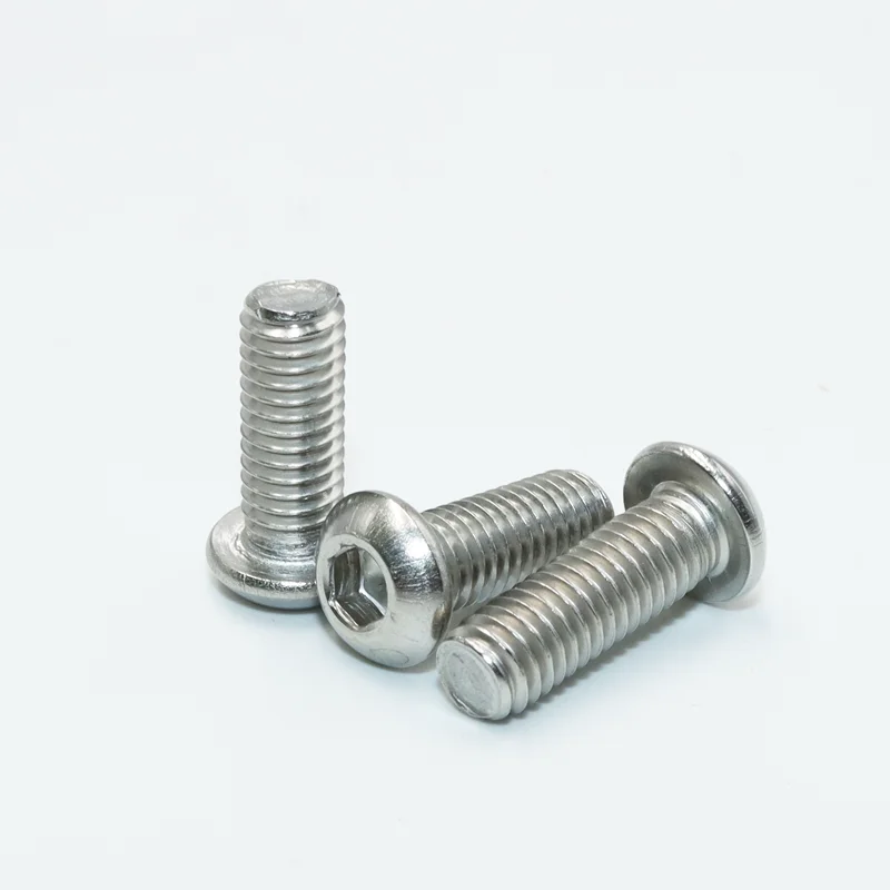 M2 m3 m4 m5 m6 m8 m10 a2 304 Edelstahl Sechs kant Innen sechs kant Innen sechs kant schraube Schraube runde Flach kopfs ch rauben Kit iso7380 – Detail 2
