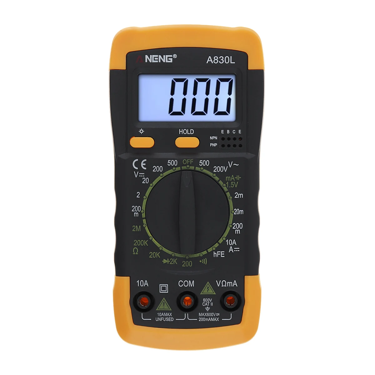 LCD Digital Multimeter Multitester Voltmeter Ohmmeter Ammeter AC DC Voltage Current Capacitance OHM Tester Multi Meter