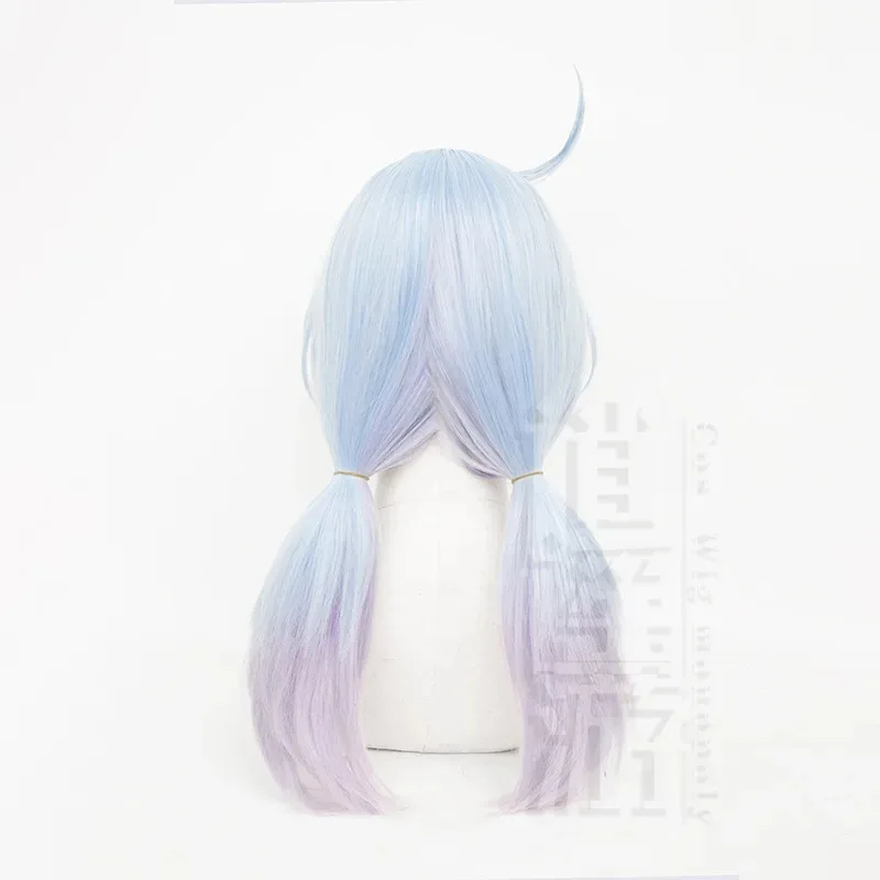 Sigewinne Cos Wig 40-45CM Gradient Short Hair Heat-resistant Synthetic Hair Halloween Party Anime Cosplay Wigs+wig Cap